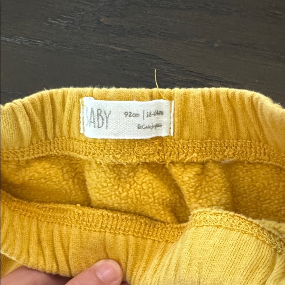 Yellow Baby Outfit with Blue Bear - Picture 5 of 6